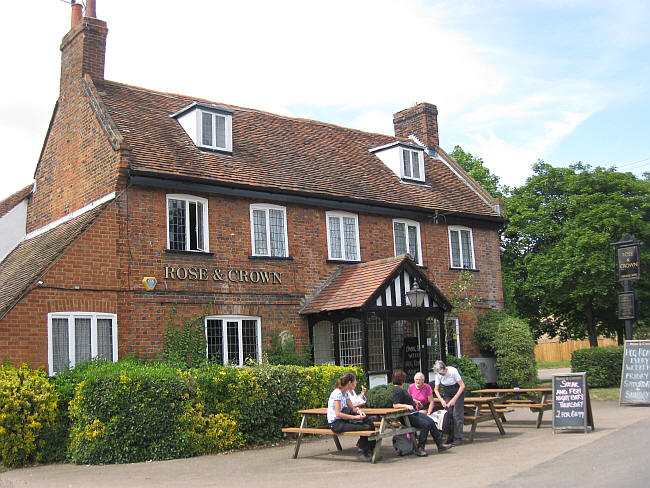 Rose & Crown, Tewin, Welwyn - in July 2014