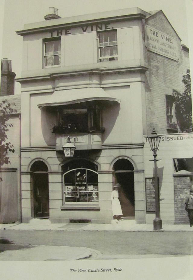 Vine, Castle Street, Ryde  (Permission of Ryde Heritage Centre)