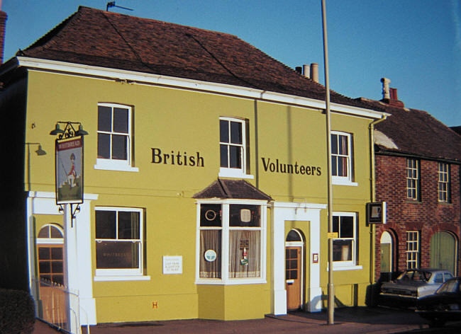 British Volunteers, 56 New Street - in December 1975