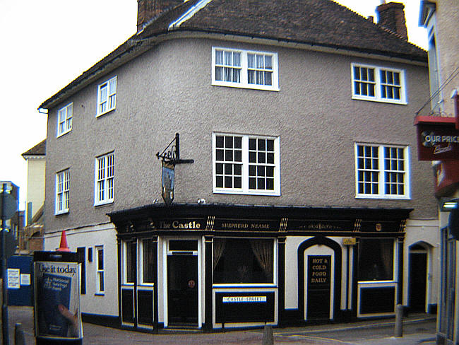 Castle Hotel, Castle Street, Ashford - in April 1985