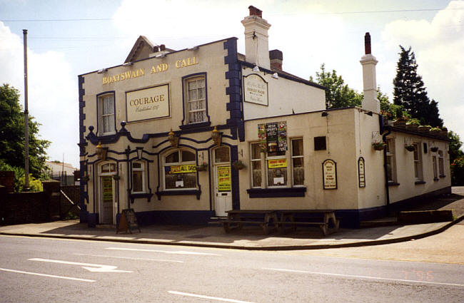 Boatswain & Call, 12 Rainham Road, Chatham - in 1996