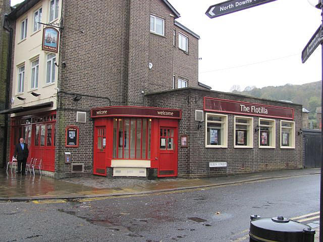 The Flotilla on the site of the Guildhall Vaults in 2008