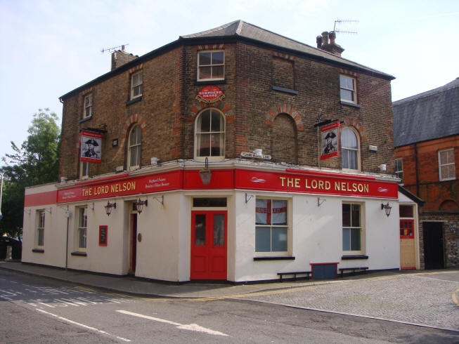 Lord Nelson Flying Horse Lane/St.James Lane, Dover - in June 2008