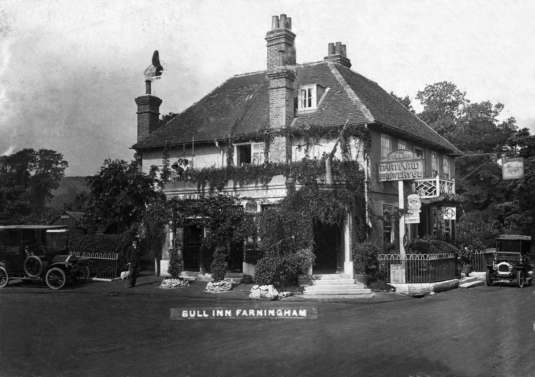 Bull Inn, Farningham - circa 1913