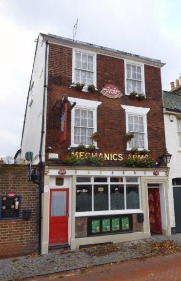 Mechanics Arms, 44 West Street, Faversham - in November 2009