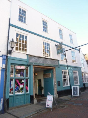 Ship Hotel, Market Place, Faversham - in November 2009