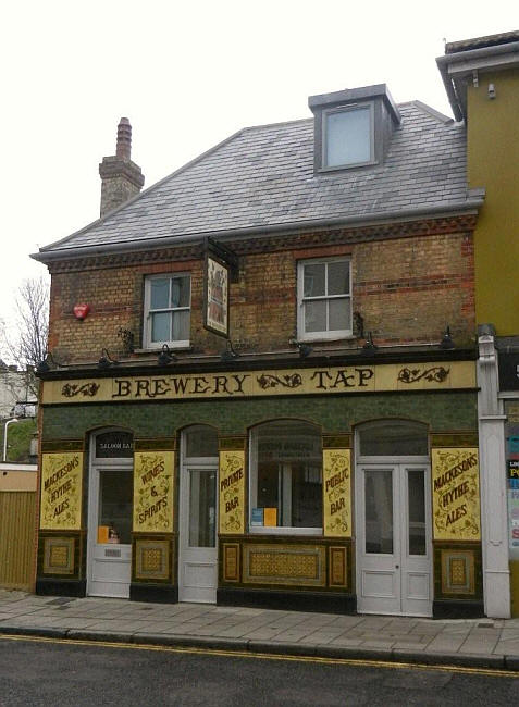 Brewery Tap, 53 Tontine Street, Folkestone - in January 2012