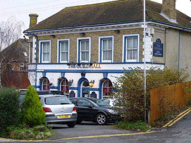 Guildhall, The Bayle, Folkestone (renamed from the Globe)