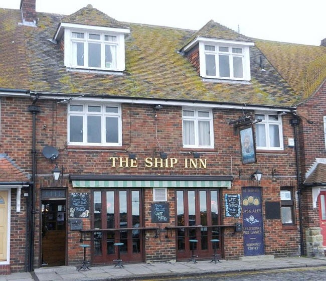 Ship Inn, 23 Stade Street / 38 Radnor Street, Folkestone - in January 2012