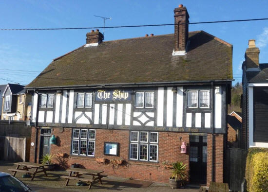 Ship Inn, Upnor Road, Lower Upnor, Frindsbury - in January 2011