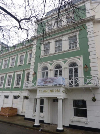 Clarendon Royal Hotel, Royal Pier Road, Gravesend - in December 2010