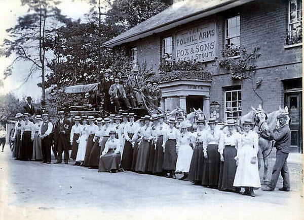 Polhill Arms, Halstead - early 1900s