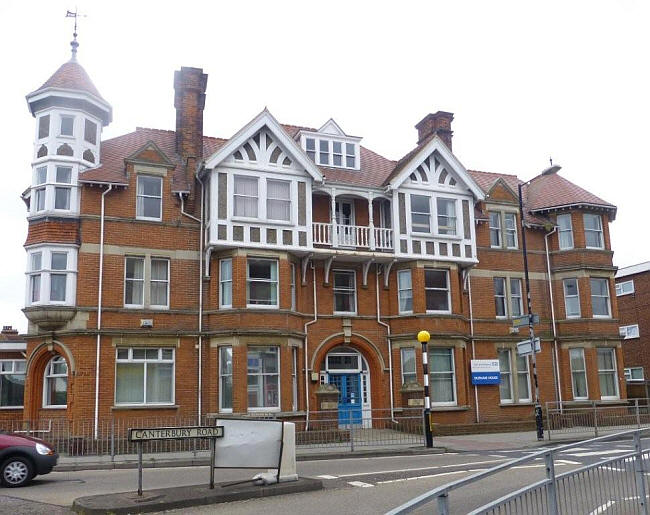 Queens Hotel, Canterbury Road, Herne Bay - in June 2013