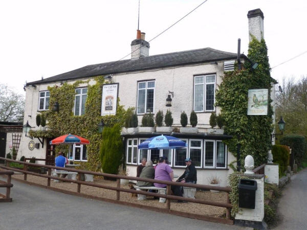 Cock, Henley Street, Luddesdown - in April 2011