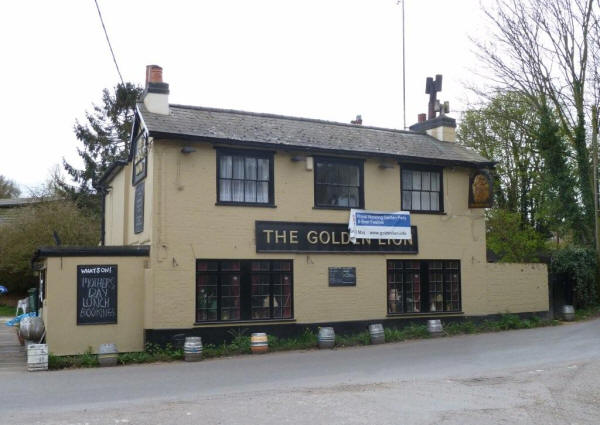 Golden Lion, Luddesdown Road, Luddesdown - in April 2011