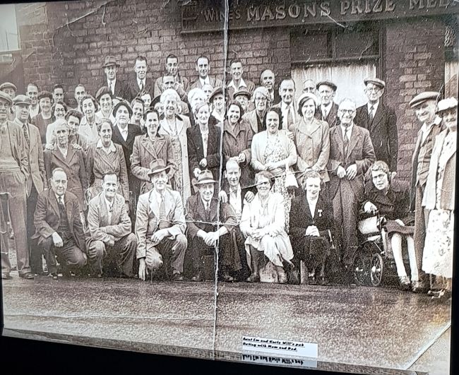 Swan, County Road, Maidstone patrons outside ready for an outing. - circa 1960