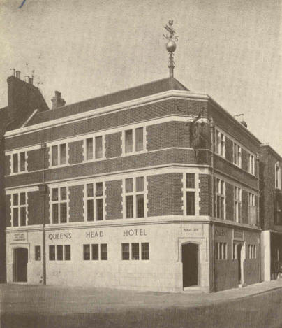 Queens Head Hotel, Margate facing the Market Place