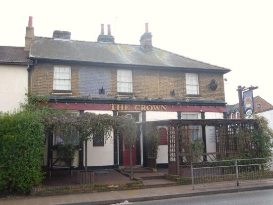 Crown, 29 Perry Street, Northfleet - in December 2010