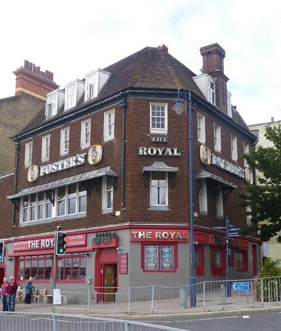 Royal Hotel, 41 Harbour Street, Ramsgate - in October 2013