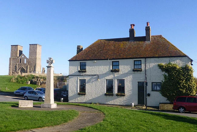 King Ethelbert, Reculver - in November 2013