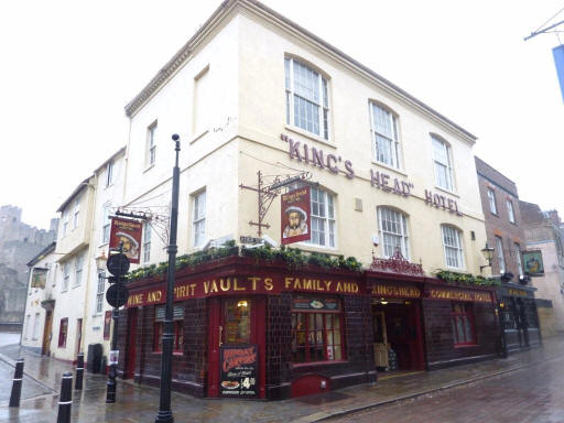 Kings Head Hotel, 58 High Street, Rochester - in February 2010