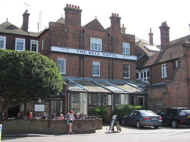 Bell Hotel, Strand Street, Sandwich - in 2011