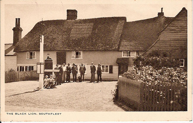 Black Lion, 2 Red Street, Southfleet, Gravesend - circa 1935