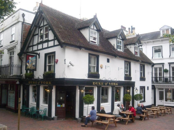 Duke of York, 17 The Pantiles, Tunbridge Wells - in July 2009