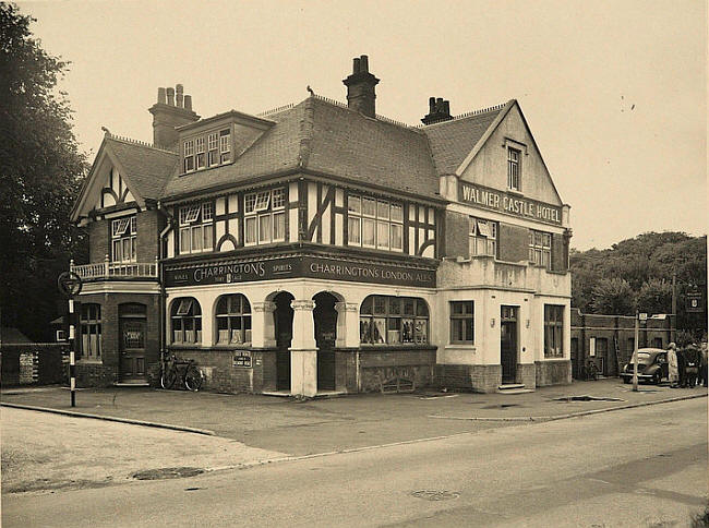 Walmer Castle Hotel, Canterbury Road, Westgate on Sea - in 1952