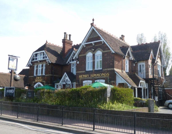 Railway Hotel, 4 Wrotham Road, Borough Green, Kent - in April 2011