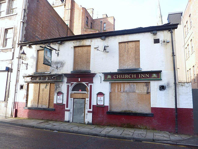 Church Inn, 1 Ford Street, Salford - in February 2010