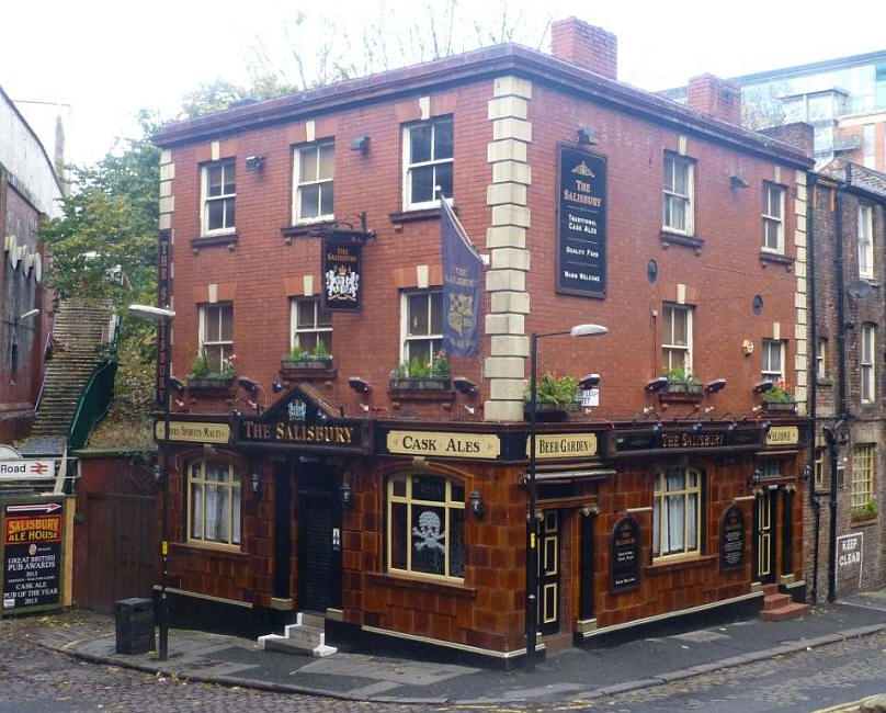 Salisbury Hotel, 2 Wakefield Street, Manchester. - in November 2013