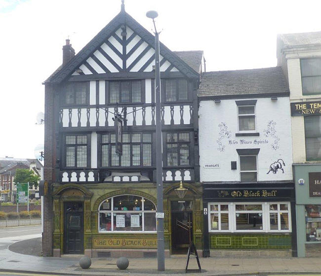 Black Bull, 35 Friargate, Preston, Lancashire - in August 2014