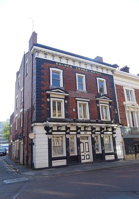 Golden Cross, 60 Lancaster Street, Preston, Lancashire - in May 2017