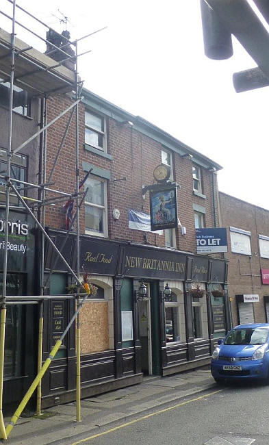 New Britannia, 6 Heatley Street, Preston, Lancashire - in August 2014