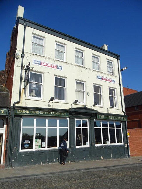 Railway Hotel, 5 Butler Street, Preston, Lancashire  - in May 2017