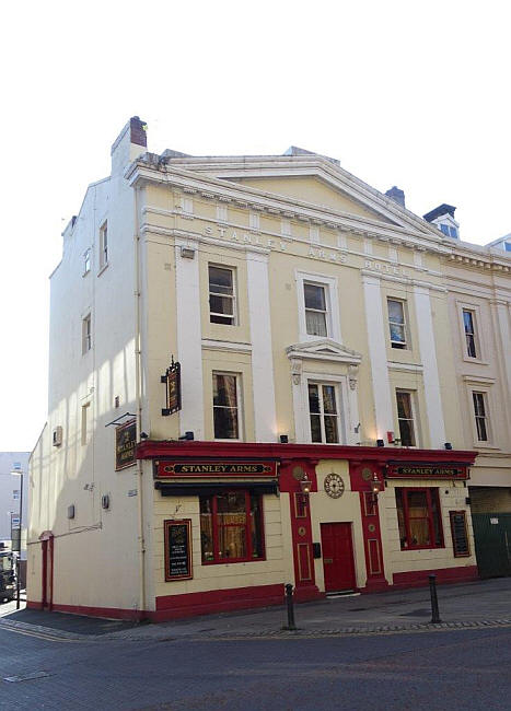 Stanley Arms Hotel, 24 Lancaster Street, Preston, Lancashire - in May 2017