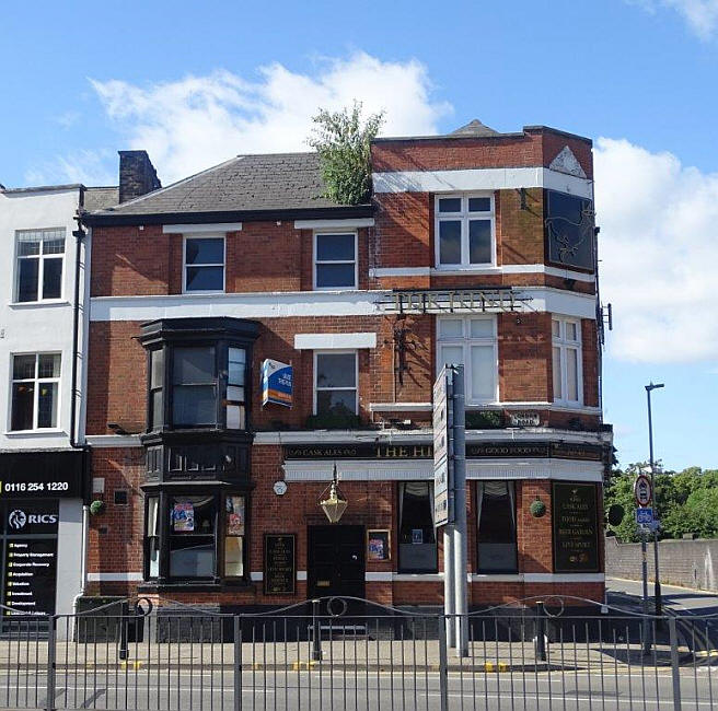 Hind Hotel, 49 & 51 London Road, Leicester - in August 2016