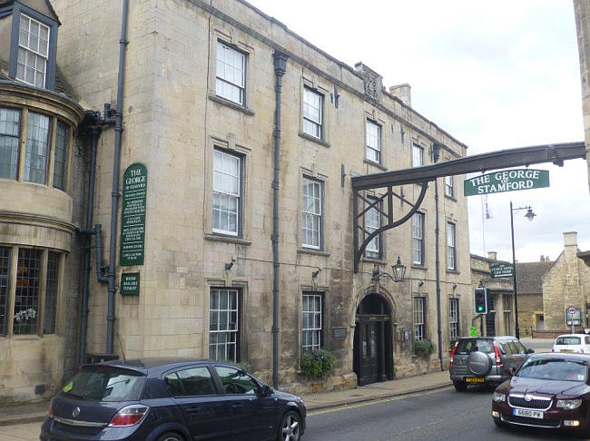 George Hotel, St Martins, Stamford - in August 2014