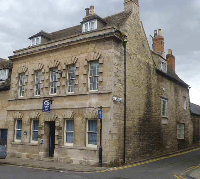 Stag & Pheasant Inn, 14 Broad Street, Stamford - in August 2014