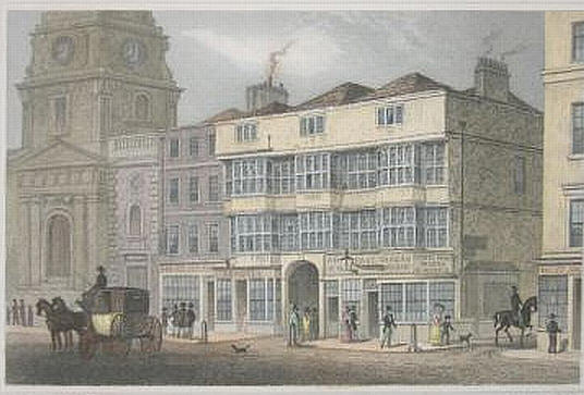 White Hart, Bishopsgate - circa 1835
