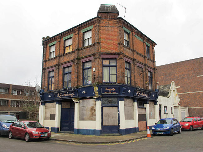 P J Maloneys, 137 Thessaly Road, SW8 - in 2014