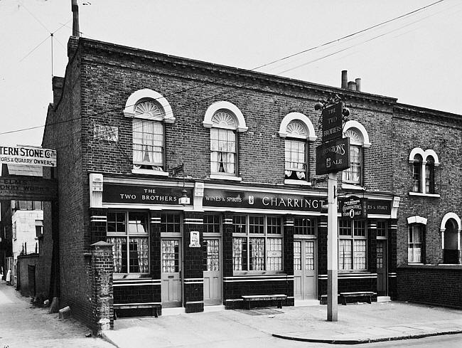 Two Brothers, 110 Thessaly Road SW8 - in 1960
