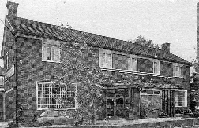 Plough, 89 St Johns Hill at the corner of Strath Terrace, SW11- rebuilt in 1991 as the pub was destroyed during WW2