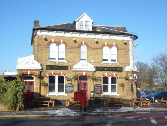 Lord Eardley Arms, 44 Woolwich Road, Belvedere, Kent - in December 2010