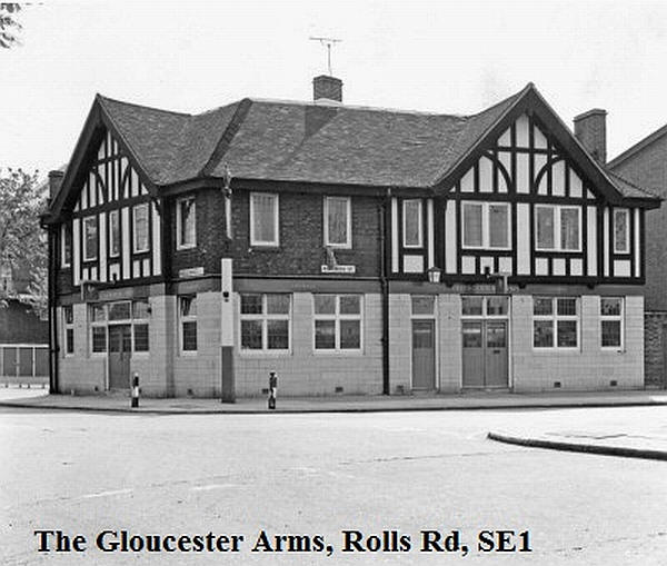 Gloucester Arms, 74 Rolls Road SE1 