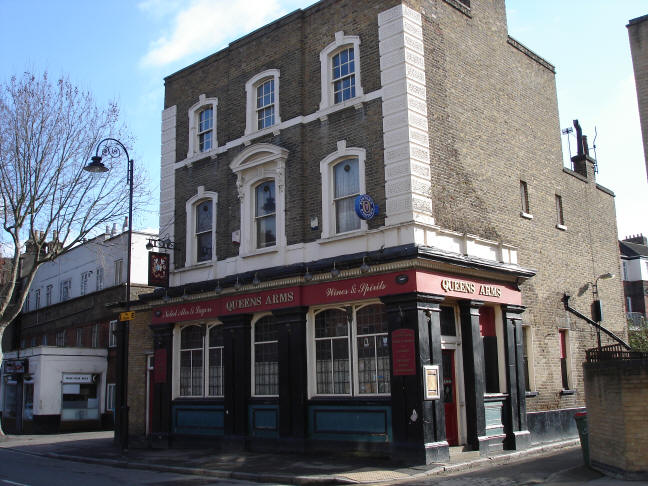 Queens Arms, 78 Spa Road, Bermondsey - in February 2009