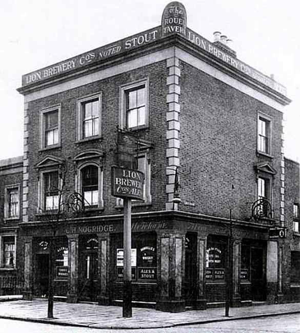 Rouel Tavern, 70 Rouel Road, Bermondsey - landlord C H Moggridge