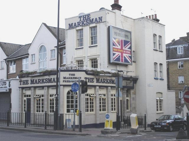 Marksman, 254 Hackney Road - in May 2006
