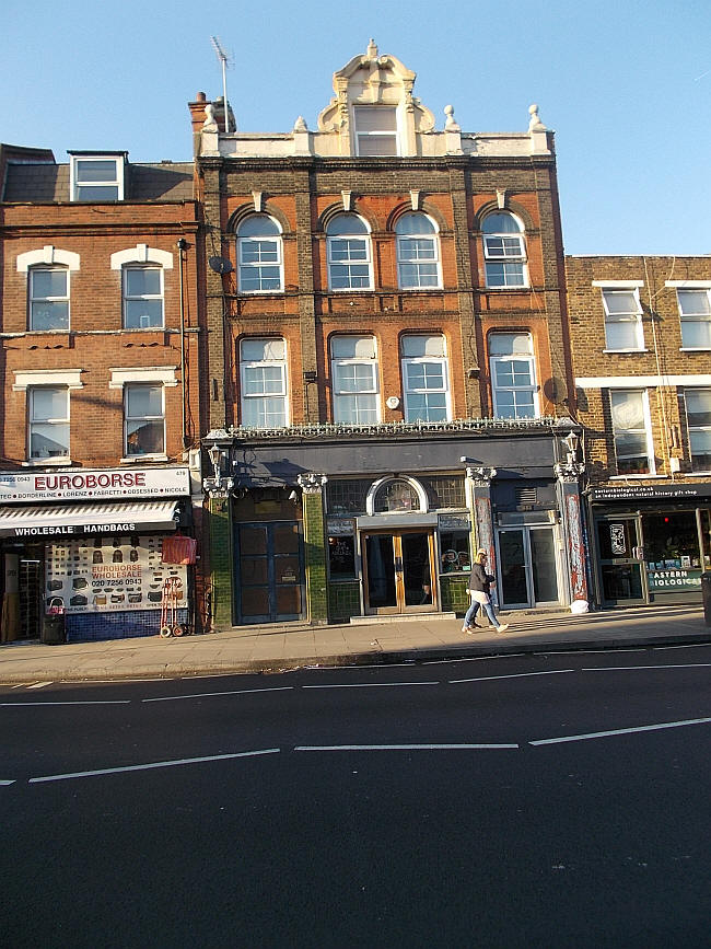 Previously the Queen Adelaide, 481 - 483 Hackney Road - in February 2019